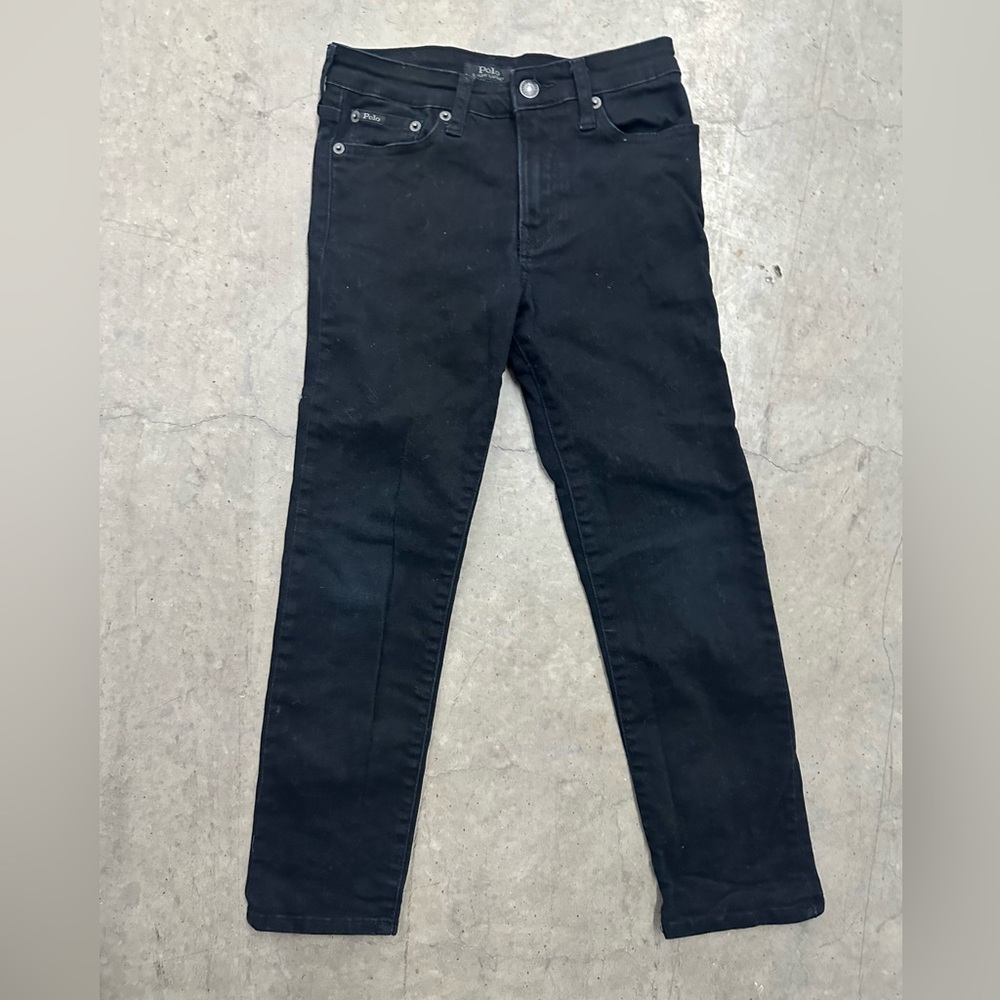 Ralph Lauren Polo Black Denim Jeans-Boys 10/12